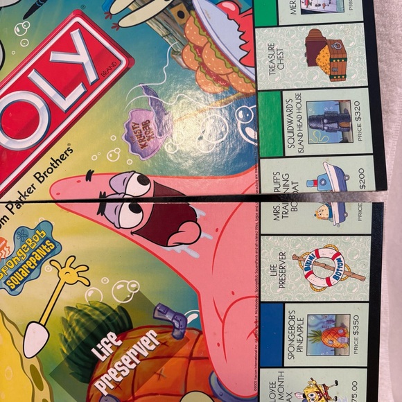 Monopoly SpongeBob SquarePants Edition, Complete Set, 2005 - Picture 8 of 8